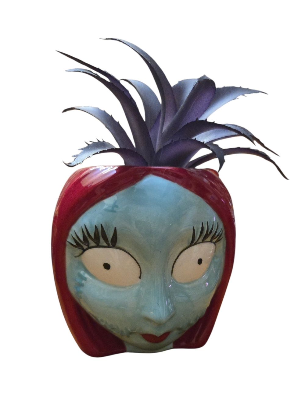 DISNEY TIM BURTON'S NIGHTMARE BEFORE CHRISTMAS SALLY SUCCULENT TERRARIUM PLANTER